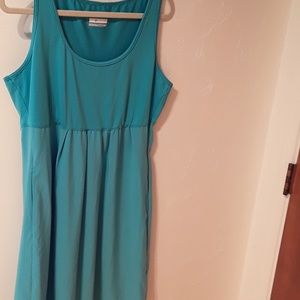 Columbia turquoise omni shade dress